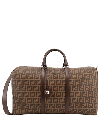 Fendi Duffle Bag In Brown