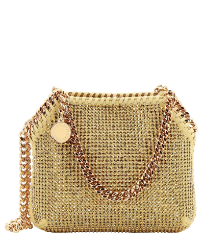 Stella Mccartney Falabella Crossbody Bag In Gold