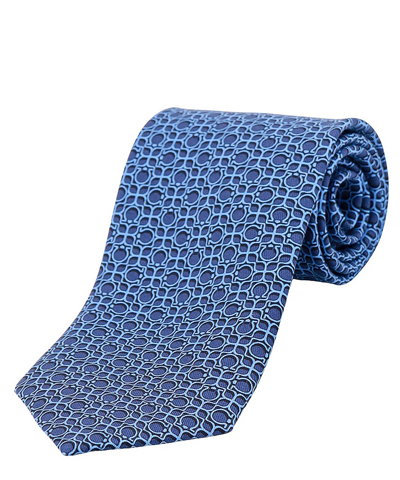 Ferragamo Tie In Blue