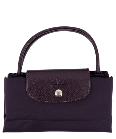 Longchamp Le Pliage In Violet