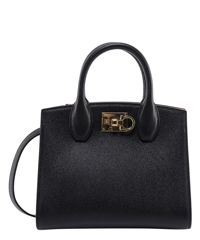 Ferragamo Handbag In Black