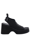 COURRÈGES HEELED SANDALS