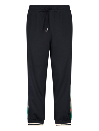 Gucci Jersey Track Trousers In Black