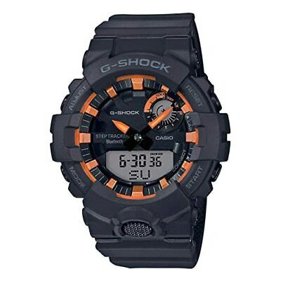 Pre-owned Casio G-shock Step Tracker Bluetooth Watch Fire Package Gba-800sf-1ajr G-squad
