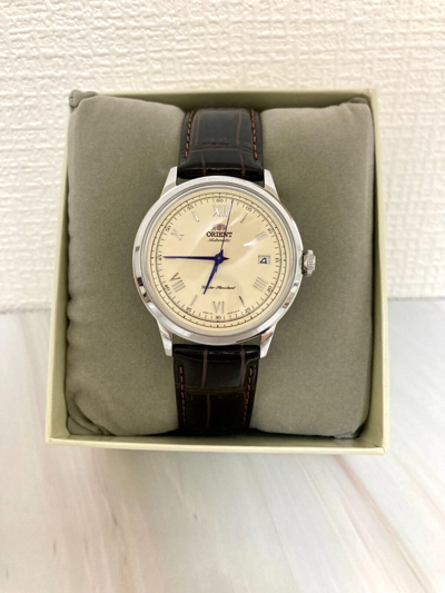 Pre-owned Orient Sac00009n0 Bambino Mechanical Automatic Watch