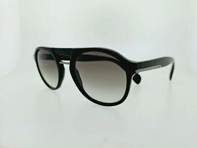 Pre-owned Prada Sunglasses Spr 09ps 1ab0a7 51mm Black Frame Gray Gradient Lenses