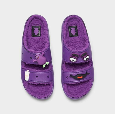 Pre-owned Crocs Mcdonald's X  Grimace Cozzzy Sandal In Purple