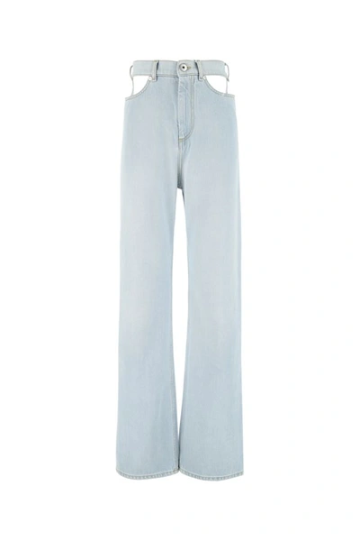 MAISON MARGIELA MAISON MARGIELA WOMAN DENIM WIDE-LEG JEANS