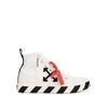 OFF-WHITE MID TOP VULCANIZED CANVAS SNEAKER
