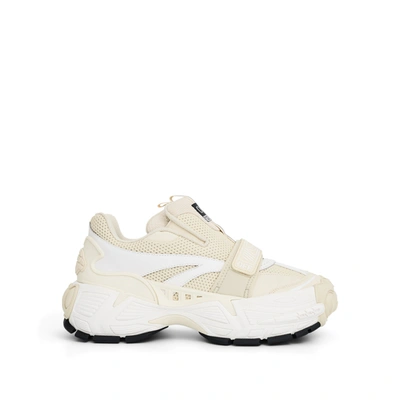 Off-white Beige Glove Sneakers In White