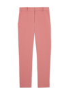 St John Stretch Italian Knit Cady Pant In Rouge