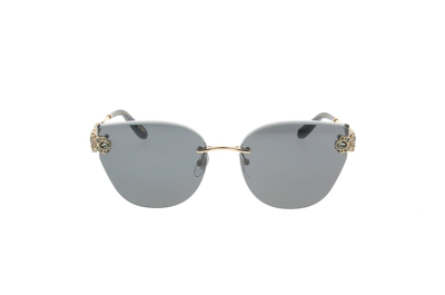 Chopard Eyewear Cat In Gold