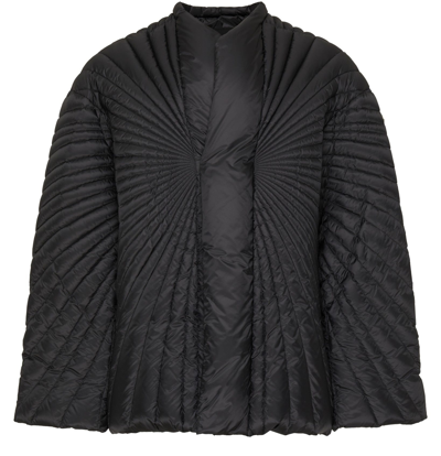 Moncler Genius Radiance Flight Puffer Jacket In Nero