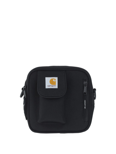Carhartt Wip Black Essentials Small Recycled-polyester Cross-body Bag