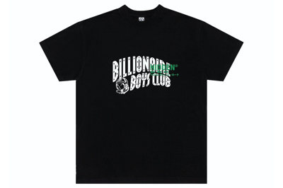 Pre-owned Billionaire Boys Club X Hidden Ppf Classic Curve Logo Tee Black