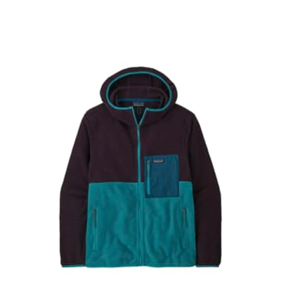 Patagonia Men's Microdini 1/2-zip Fleece Pullover In Purple