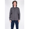 HANNES ROETHER TEXTURED COTTON SHIRT LIVID