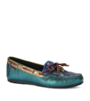 Kurt Geiger London Womens Other Eagle Bow-embellished Metallic-leather Moccasins In Multi-coloured