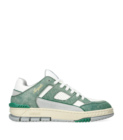 Axel Arigato Leather Area Sneakers In Green