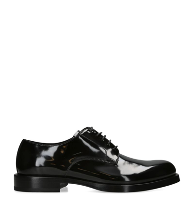 DOLCE & GABBANA LEATHER DERBY SHOES