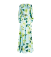 ANDREW GN FLORAL BELTED GOWN