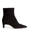 STAUD STAUD SUEDE WALLY ANKLE BOOTS 55