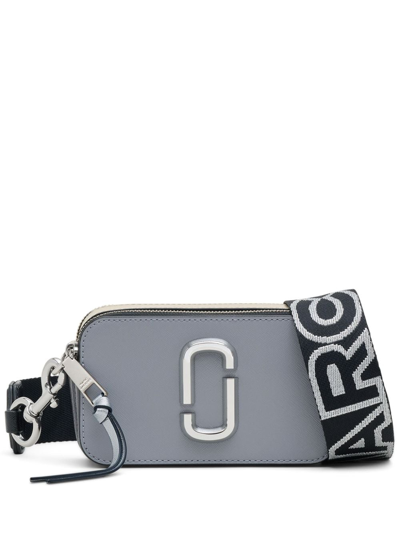 Marc Jacobs The Snapshot Crossbody Bag In Silver