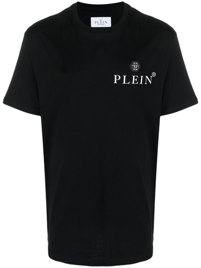 Philipp Plein Logo T-shirt In Black