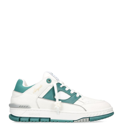 Axel Arigato Leather Area Sneakers In Green