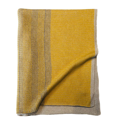 Oyuna Cashmere Hesta Throw (180cm X 120cm) In Neutral