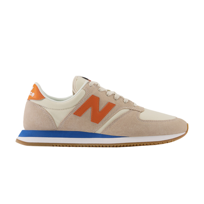 Pre-owned New Balance 420v2 'calm Taupe Orange' In Cream