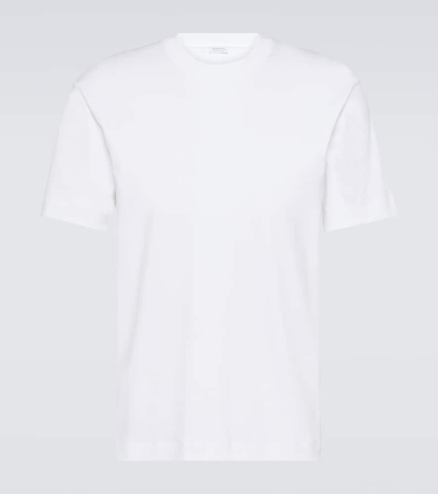 Sunspel Cotton T-shirt In White