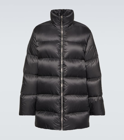 Moncler Genius Cyclopic Logo-patch Padded Coat In Black