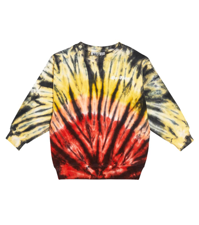 Molo Kids' Monti Tie-dye Sweatshirt In Multicolor