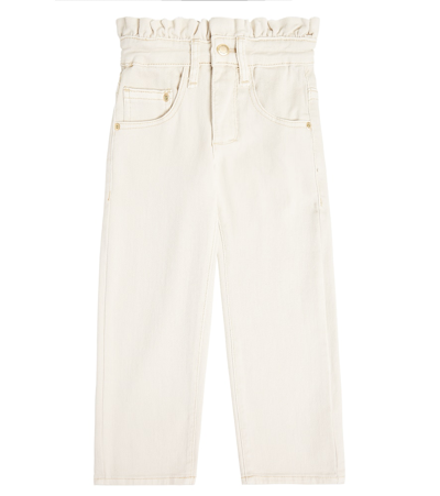 Molo Kids' Astrid Jeans In White
