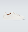GIANVITO ROSSI LEATHER LOW-TOP SNEAKERS