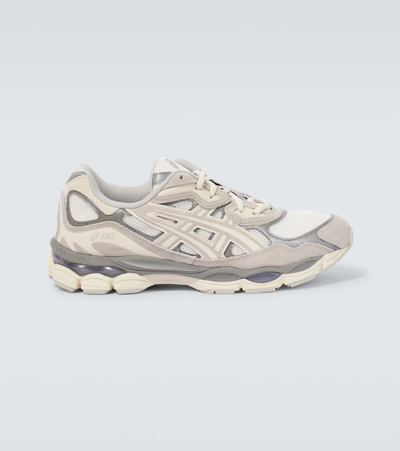 Asics Gel-nyc Sneaker In White/oyster Grey