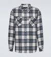 God's True Cashmere Men's Tartan Moonstone-snap Shirt In Multicoloured