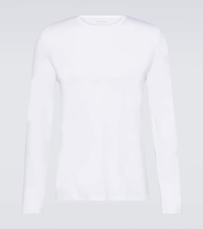 Derek Rose Basel Stretch Micro Modal Jersey T-shirt In White