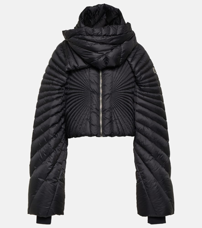 Moncler Genius X Rick Owens Down Jacket In Black