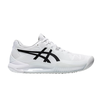 Pre-owned Asics Wmns Gel Resolution 8 'white Black'