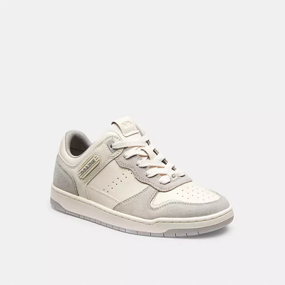 Coach C201 Lowtop-sneaker In Neutral