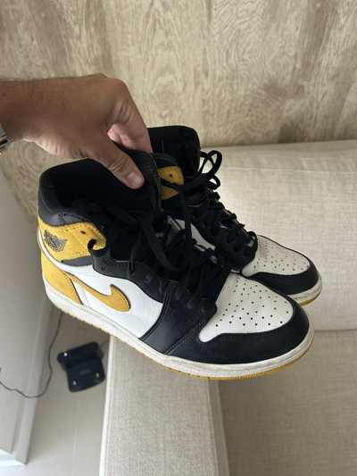 Pre-owned Jordan Nike Jordan 1 Yellow Ochres Europe Exclusive Shoes