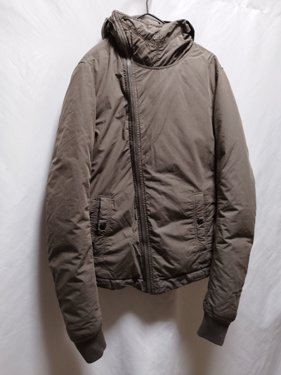 Pre-owned Rick Owens X Rick Owens Drkshdw Very ! Scuba Down Jacket Puffer Archive Dark Dust (size Small)