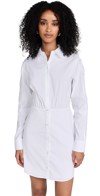 VERONICA BEARD RAE DRESS WHITE