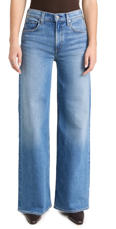 Citizens Of Humanity Loli Mid Rise Baggy Jeans Palazzo 32