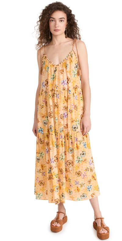 Ulla Johnson Fortuna Coverup Dress Daffodil L