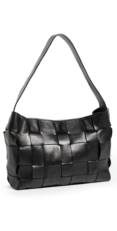 St Agni Woven Mini Tote Black One Size