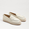 SAM EDELMAN SAM EDELMAN KAI ESPADRILLE FLAT LOAFER MODERN IVORY LEATHER