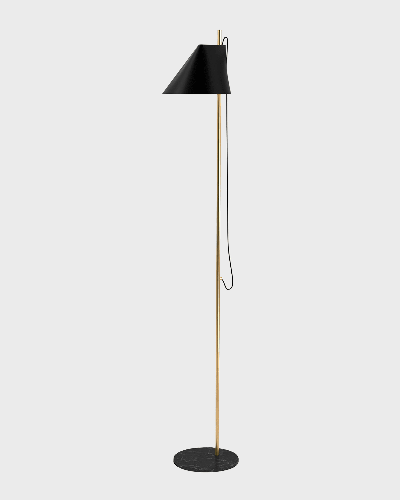 Louis Poulsen Yuh Brass Floor Lamp In Black